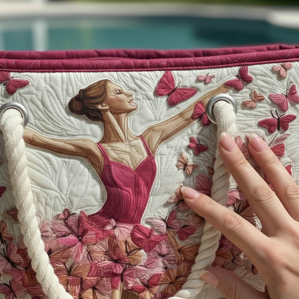 Håndlaget strandveske | Ballerina