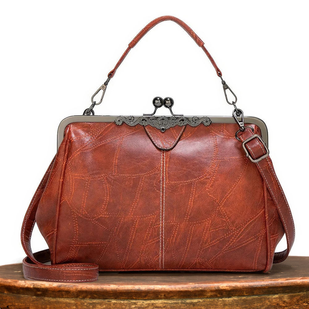 Lily™ | Vintage skinnveske