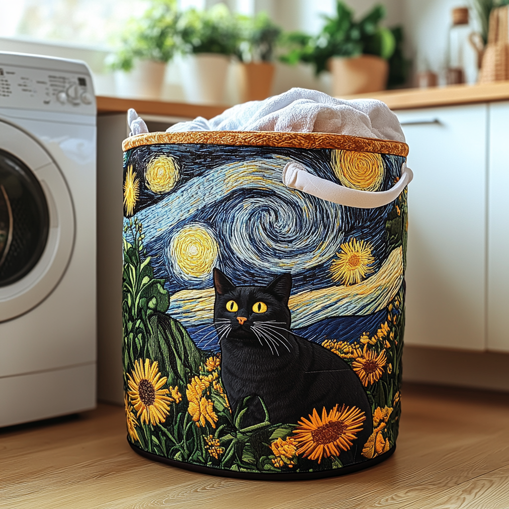 Clever Cat | Håndlaget vaskekurv