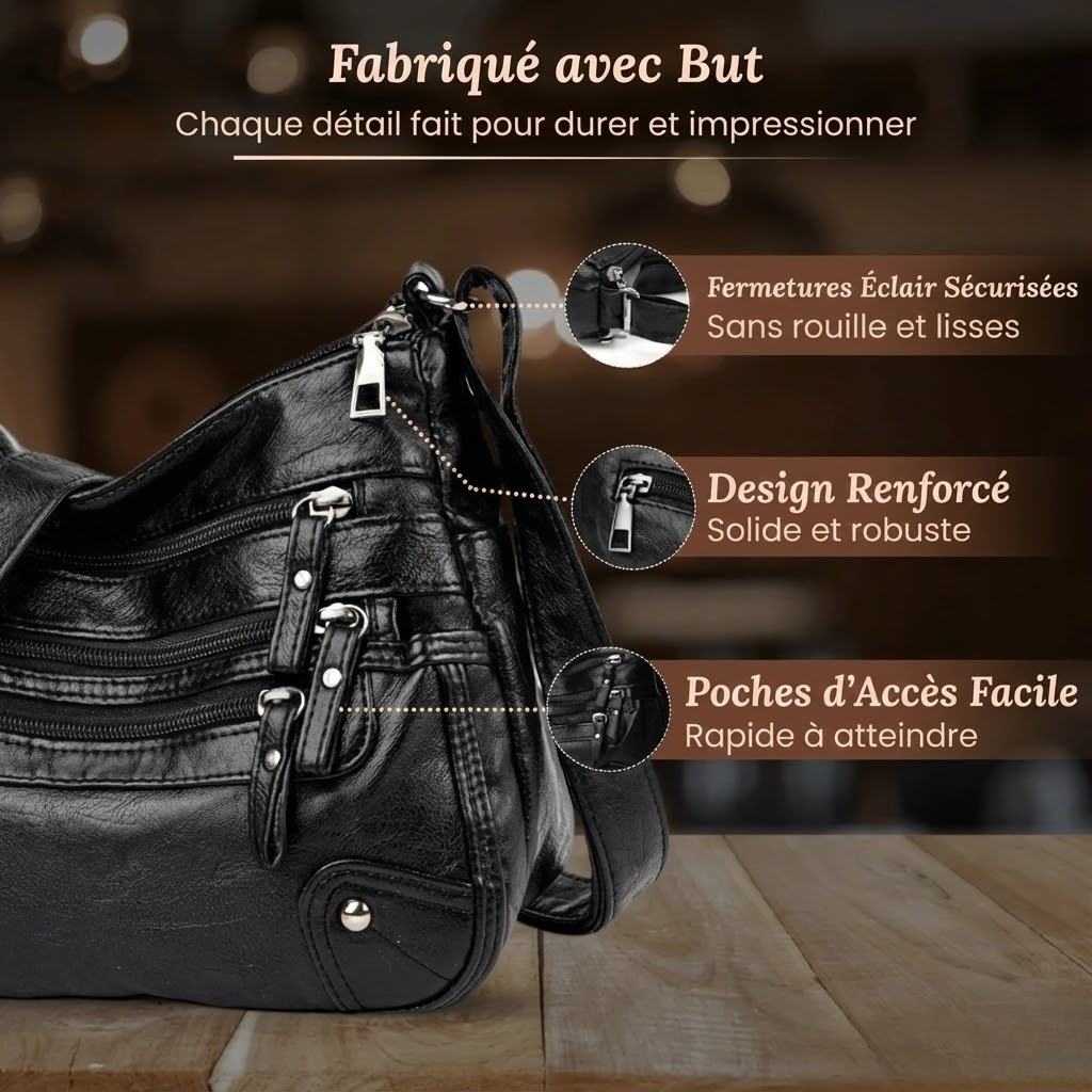 Evelyn™ | Elegant følgesveske
